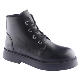 D.MoRo Kongro woman model casual fashion, Ankle Boots BLACK color