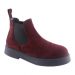 D.MoRo Golnan woman model casual fashion, Chelsea Boots BURGUNDY color