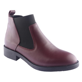 D.MoRo Stanbl woman model Business Fashion, Chelsea Boots MAROON color