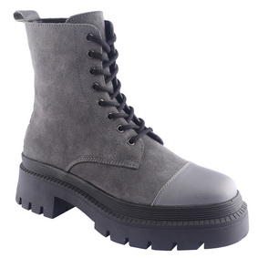 D.MoRo Tatroni woman model casual fashion, Ankle Boots GREY color