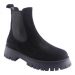 D.MoRo Zanglon woman model casual fashion, Chelsea Boots BLACK color