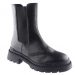 D.MoRo Abrah woman model casual fashion, Chelsea Boots BLACK color